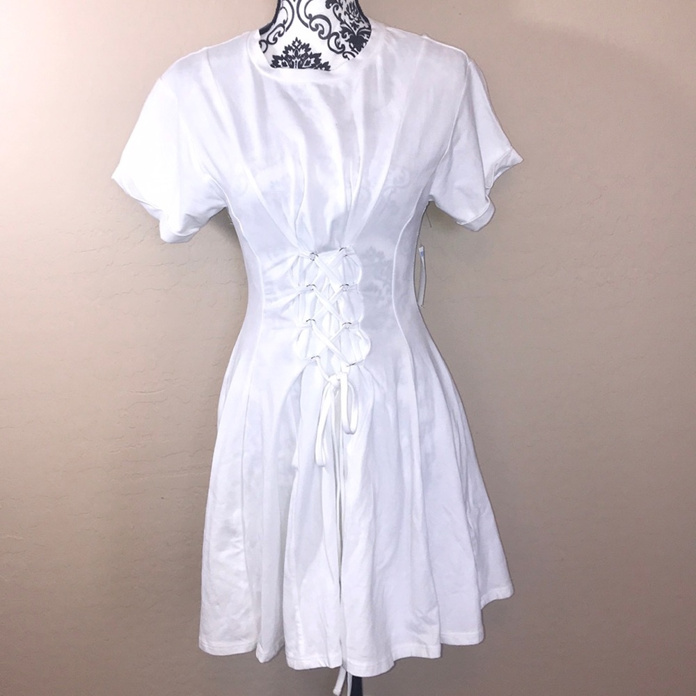 topshop corset dress Topshop | Dresses | Topshop White Corset Dress